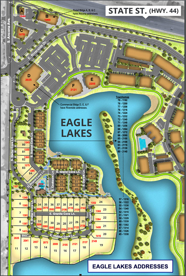 Eagle Lakes Planned Waterfront community